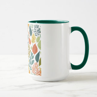 Leaf-Design nur Tasse
