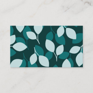 Leaf Design Visitenkarte