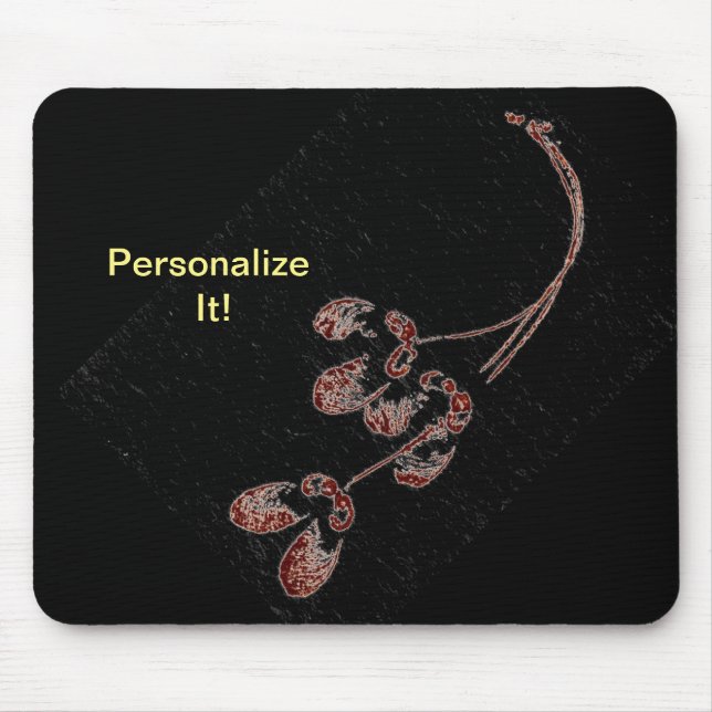 Leaf direkte Relief Natur Prints Mousepad (Vorne)