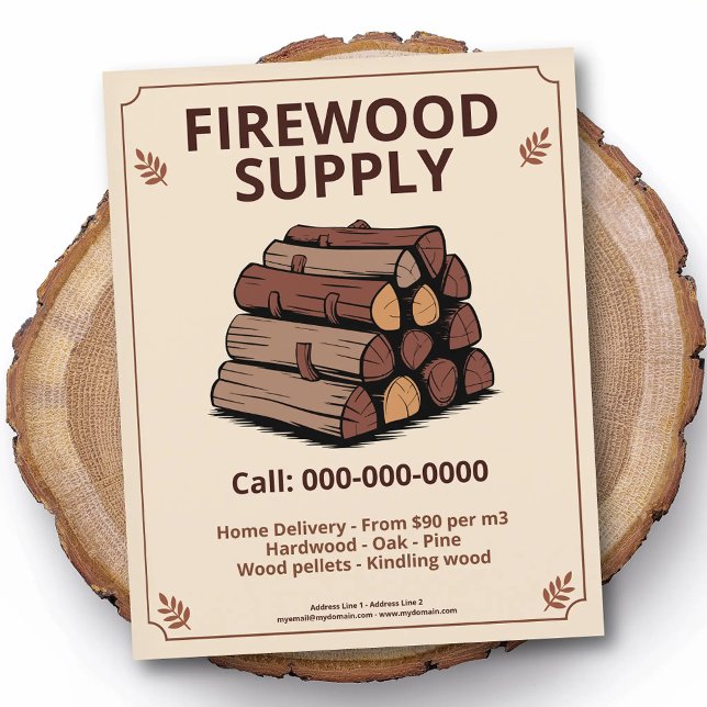 Leaf & Firewood Supply Flyer (Leaf & Firewood Supply Flyer)