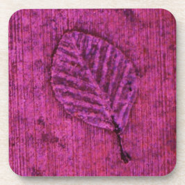 Leaf Fossil Untersetzer