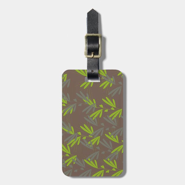 leaf gepäckanhänger (Vorderseite vertikal)