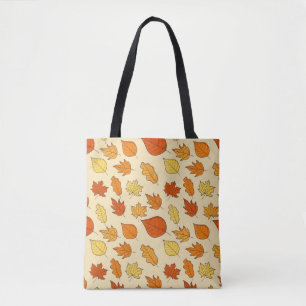 Leaf-Konzept: Muster für Autumn Symbol Tasche