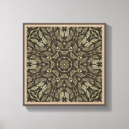 Leaf Line Art Abstrakte originelle Wanddekoration Leinwanddruck