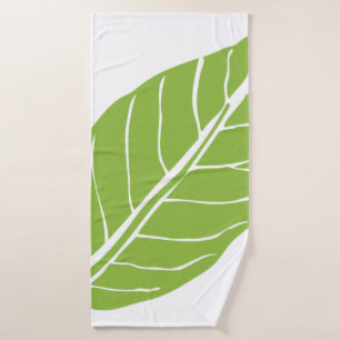 Leaf Natur Grüne Pflanze Natur Badehandtuch