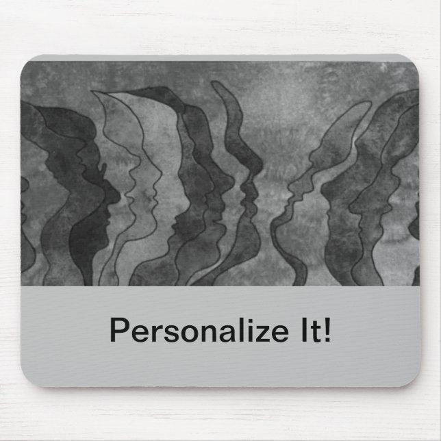 Leaf Nature Prints Mousepad (Vorne)