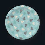 Leaf Pattern Pappteller<br><div class="desc">Eine Papiertüte aus Dschungelblättern,  die sich mit der Babydusche-Kollektion des Dschungellililions abstimmen lässt. Niedliche Teller für die Babydusche mit dem Thema "Jungen Dschungel".</div>