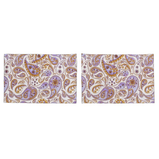 Leaf Pattern Pillowcases – Cozy Fall Geometric Bed Kissenbezug (Rückseite-Set)