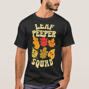 LEAF PEEPER SQUAD Fall Foliage Peeping T-Shirt