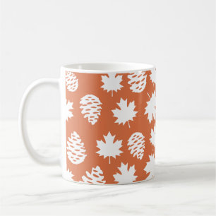 Leaf & Pine Cone Kaffeetasse