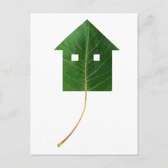 Leaf Postkarte (Vorderseite)