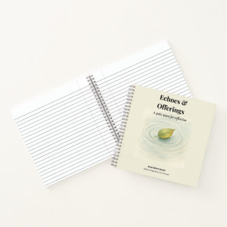 Leaf Reflection Journal - Echoes & Offerings Notizbuch