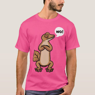 Leaf-Schwanz Gecko Flat-Tail Geckos T-Shirt