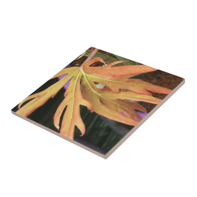 Leaf-Studie 2 Fliese (Seite)