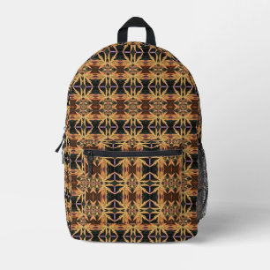 Leaf Studium Muster Drucksäge Beutel Bedruckter Rucksack