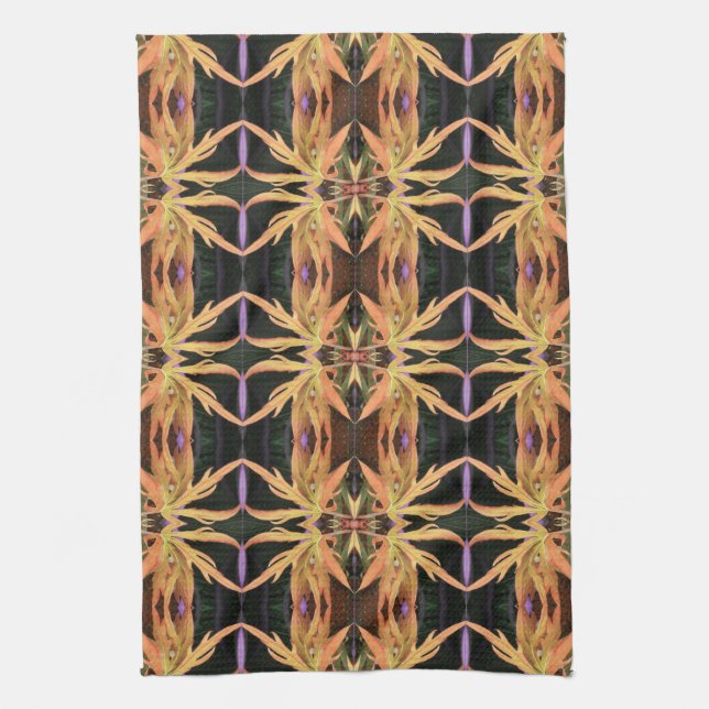 Leaf Study Pattern Geschirrtuch (Vertikal)