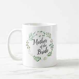 Leaf Wreath Botanische Vegetation   Mutter der Bra Kaffeetasse