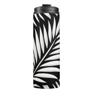 Leaf Zebra Stripes Stil Thermosbecher