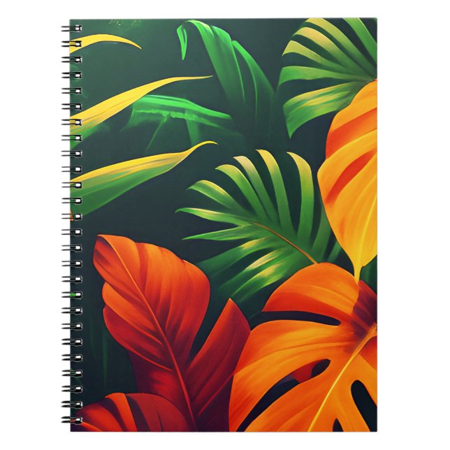 LEAFENBLÄTTER NATURE GARDEN NOTIZBLOCK (Vorderseite)