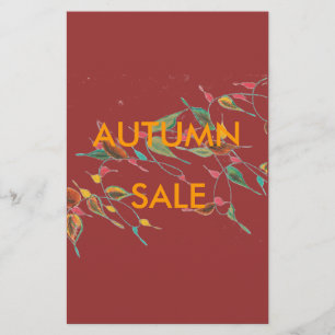 Leafine Vine Autumn Sale Flyer