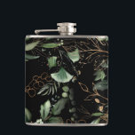 Leafy Botanical Eukalyptus Moderne Grünanlage Zwei Flachmann<br><div class="desc">Die Trauzeugen des leafy Botanischen Eukalyptus Moderne Grünanlagen Branch Flask. Das wird Teil der Suite sein. #pampasgrass #junglewedding #jungleinvitation #coralwedding #weddingmenu #wortwedding #lasvegaswedding #terracottawedding #peachwedding #pampasweddingmenu #pampas #terracotta #coral #peach #naturalwedding #driedgrass #driedpampas #wabisabiwedding #Heirat</div>