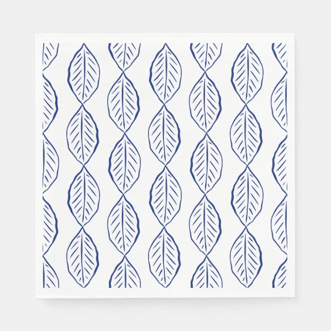 Leafy Lattice Serviette (Vorderseite)
