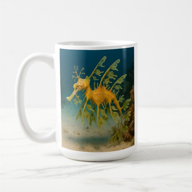 Leafy Sea Dragon Kaffeetasse (Links)