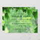 Leafy Wedding Brunch Einladung (Vorne/Hinten)