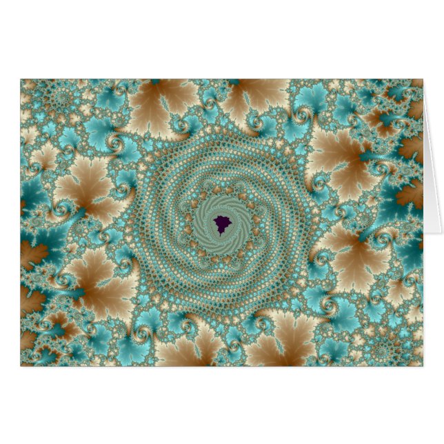 Leafy Whorls Fraktal (Vorderseite (Horizontal))