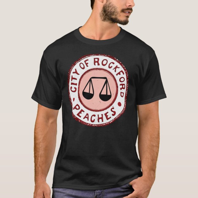 League of Their Own - Rockford Peaches Baseball ¾  T-Shirt (Vorderseite)