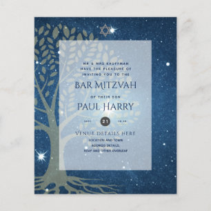 Leah G Elegant Chic Bar Mitzvah Jüdische Torah Chi Flyer