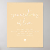 LEAH Vibrant Pastel Generationen von Liebe Hochzei