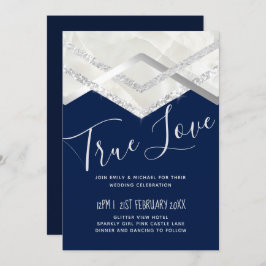 LeahG Budget Navy Silver Deko Wedding