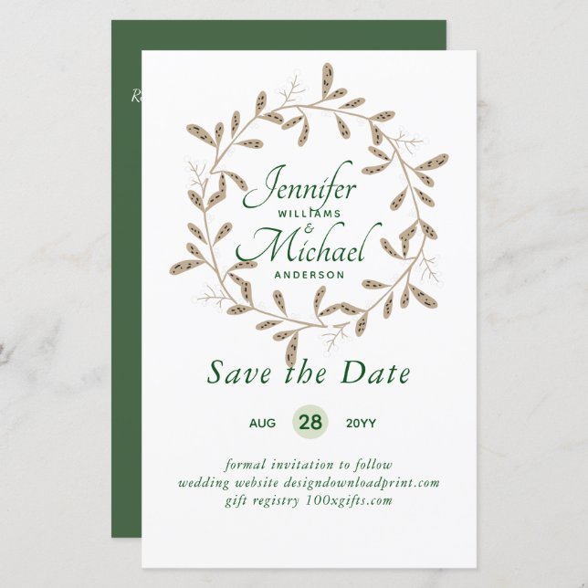 LeahG HAUSHALT Rette Daten Moderne KRIEGFarben (Vorne/Hinten)