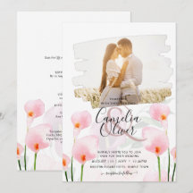 LeahG Pink Calla Lily FOTO Overlay