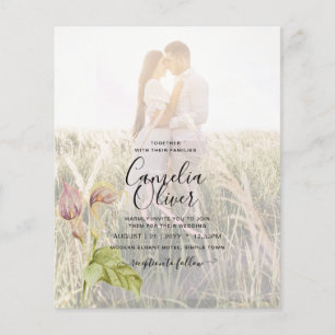 LeahG Pink Calla Lily FOTO Overlay Flyer