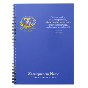 LeahGs Zazzle Business Course Personalisiert Notizblock