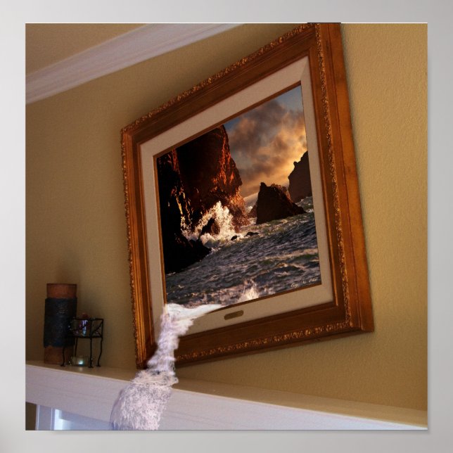 Leaky Frame Poster (Vorne)