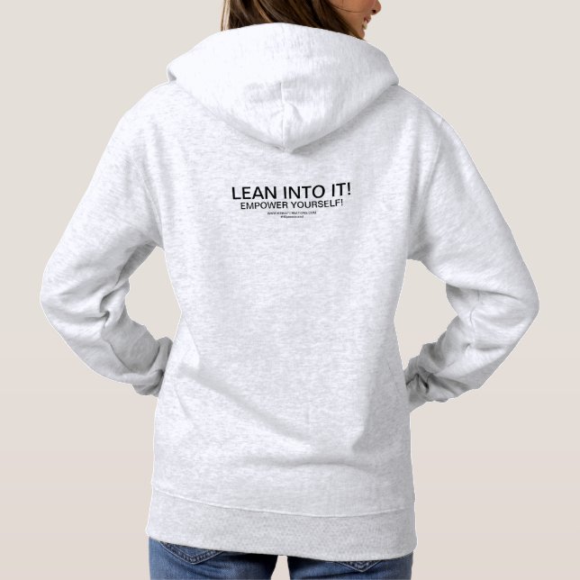 Lean in's! hoodie (Rückseite)