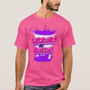 Lean Lila Drank Codein Syrup Sizzurp Queen Angesag T-Shirt