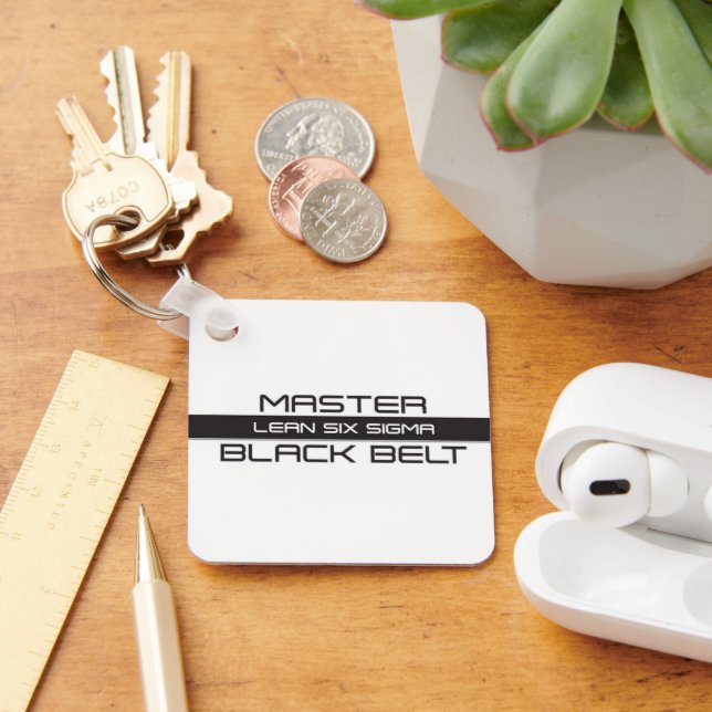 Lean Six Sigma Master Black Belt Schlüsselanhänger (Schreibtisch)