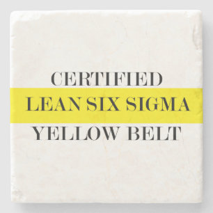 Lean Six Sigma Yellow Belt Untersetzer