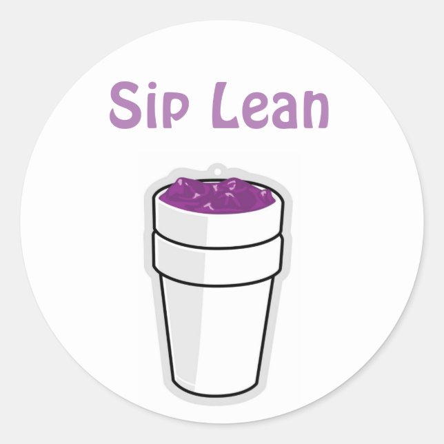 Lean Sticker (Vorderseite)