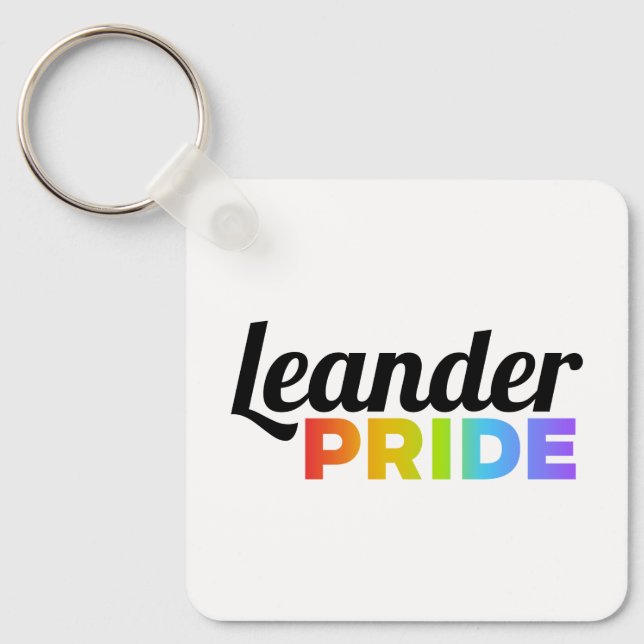 Leander Pride Schlüsselanhänger (Vorderseite)