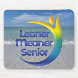 Leaner Gemeiner Senior Mouse Pad, Siesta Key Editi Mousepad