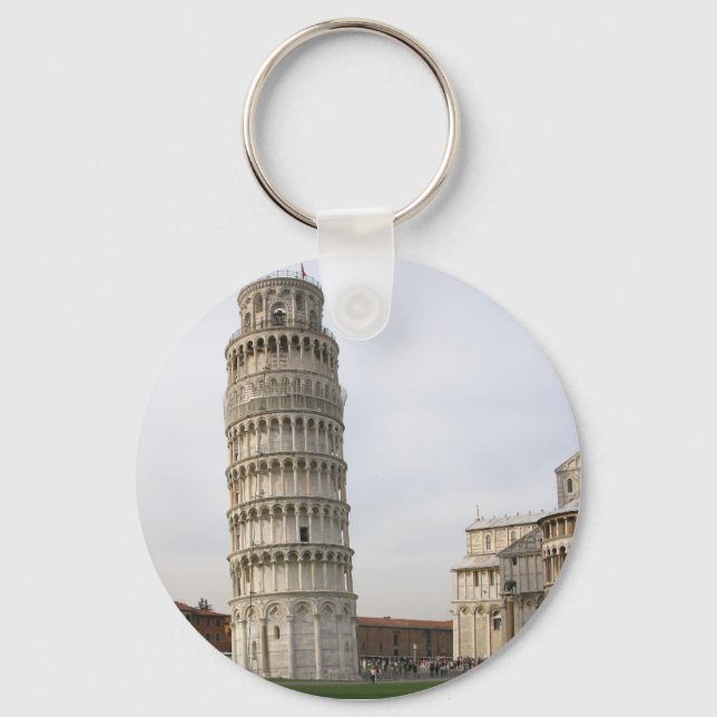 Leaning Tower of Pisa keychain Schlüsselanhänger (Vorderseite)