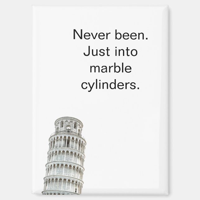 Leaning Tower of Pisa Travel Refrigerator Magnet (Vorderseite)