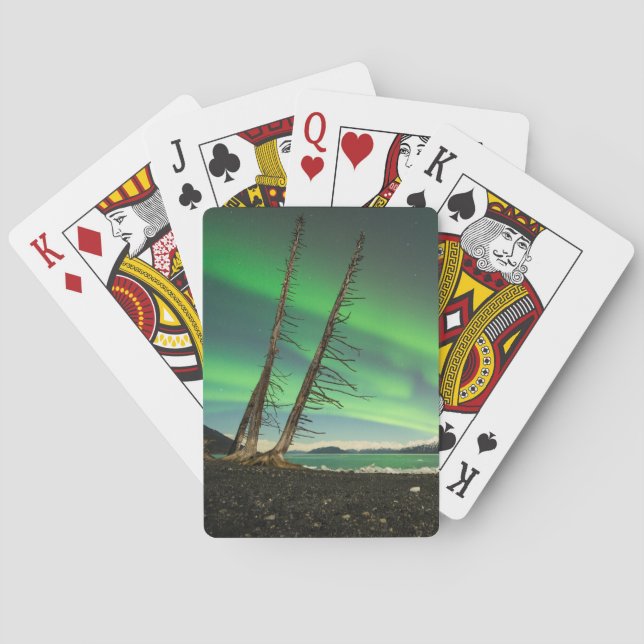 Leaning Tree Aurora Spielkarten (Rückseite)