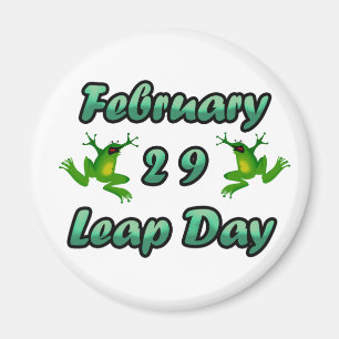 Leap Day 29. Februar Magnet