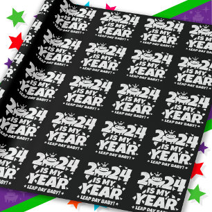 Leap Day Leaper 2024 ist mein Jahr 29. Februar Geb Geschenkpapier